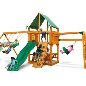 Gorilla Playsets Homestead Swing Set for Kids