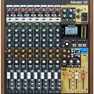 Tascam 12-Track Digital Mixer, Multitrack Recorder and USB Audio Interface