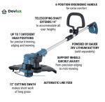 HELENKAY 20V Cordless String Grass Trimmer