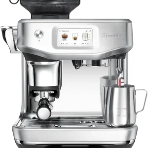 Breville Touchscreen Espresso Machine with Assisted Tamping