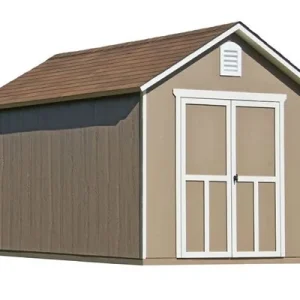 Handy Home Wooden Storage Shed, Multiple Sizes