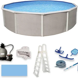 Blue Wave 15 ft Round Above Ground Pool